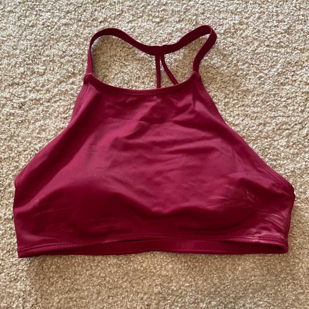 Small Maroon Bikini top